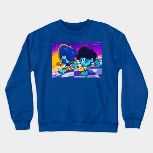 Racing under the Shooting Stars 🌠 Crewneck Sweatshirt